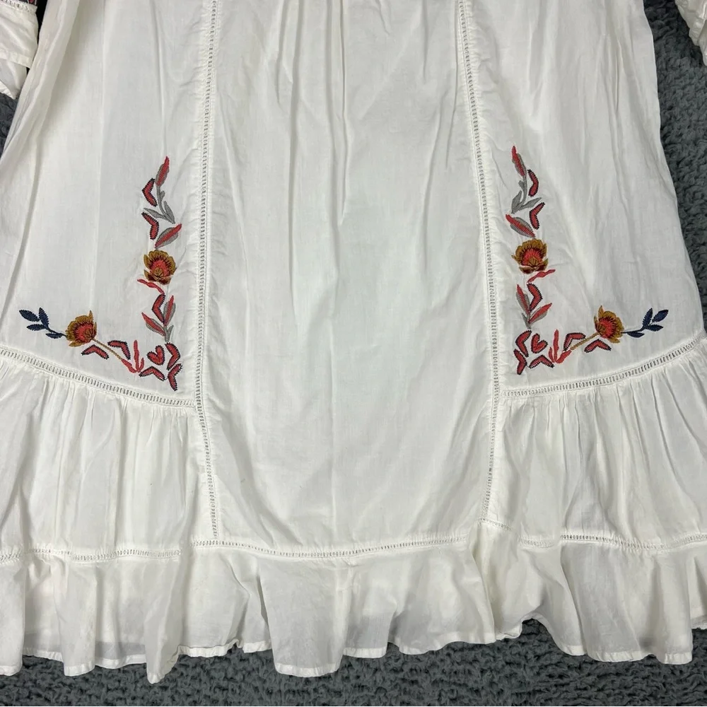 🛑 SOLD 🛑 Free People Womens Large Pavlo Embroidered Shift Dress Bohemian - Picture 12 of 16